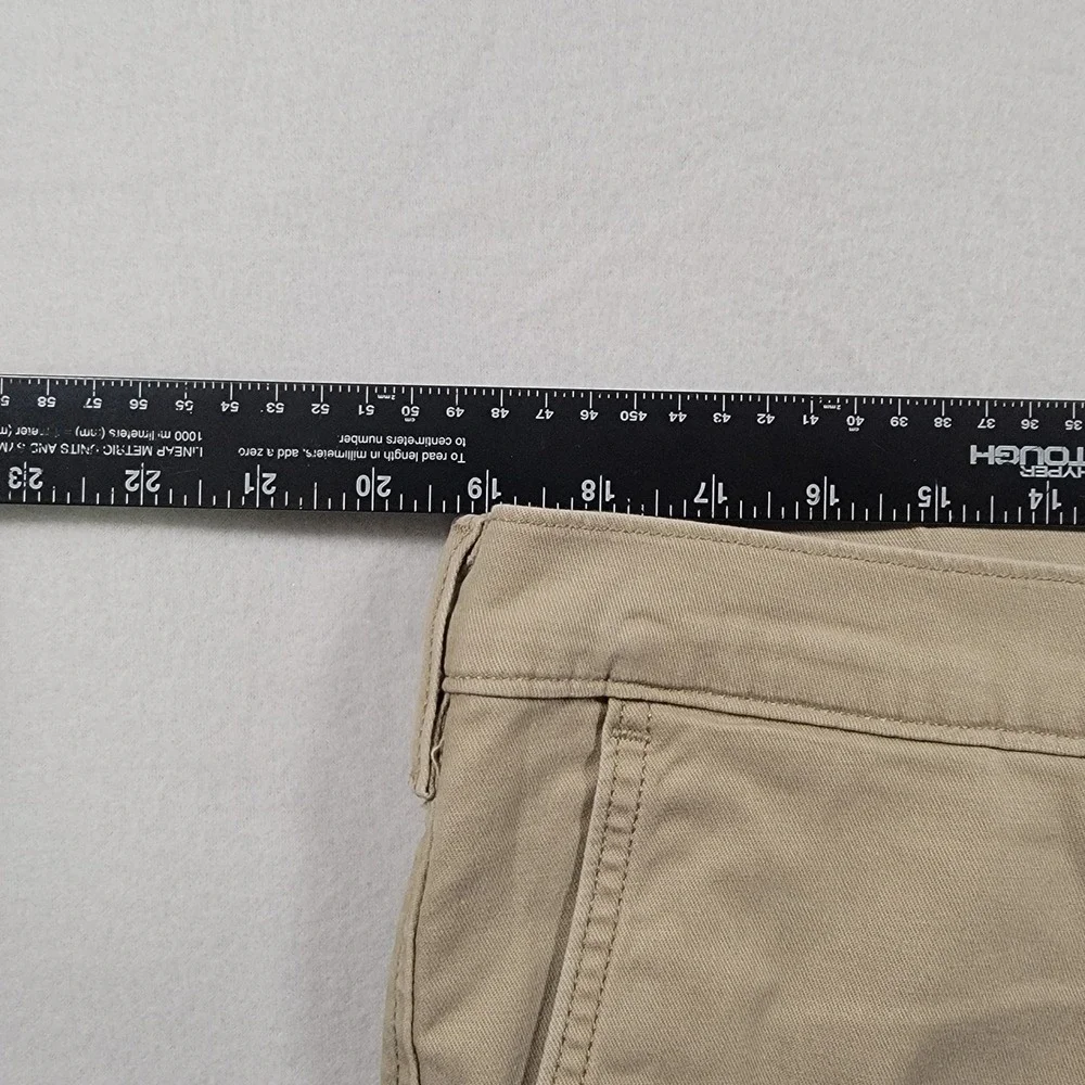Levi's XX Chino Standard Taper Pants Mens 38x34 Khaki Solid Tapered Cotton Blend